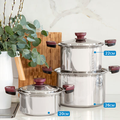 Buffalo Function Series S/S Pot 10.5 Inch (AFU226)