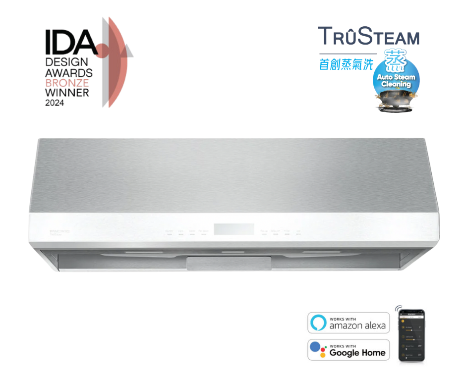 Sleek Powerful smart range hood for Modern Homes
