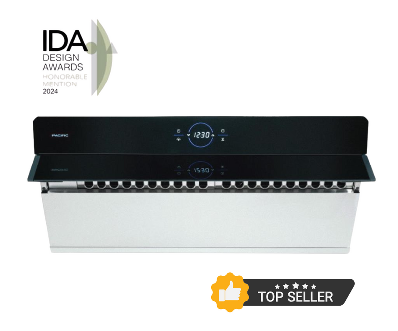 Side Suction PQ 6830AB CFM 1200 Ducted Wall Mount/Under Cabinet Range Hood (30")