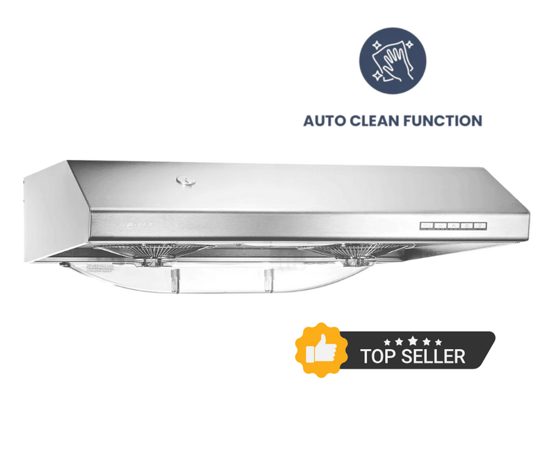 Auto Clean AC 3036BS CFM 900 Ducted Under Cabinet Range Hood (36")