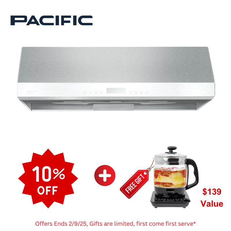 TruSteam App Enabled SC 9836AS CFM 1200 Ducted Wall Mount/Under Cabinet Smart Range Hood (36")