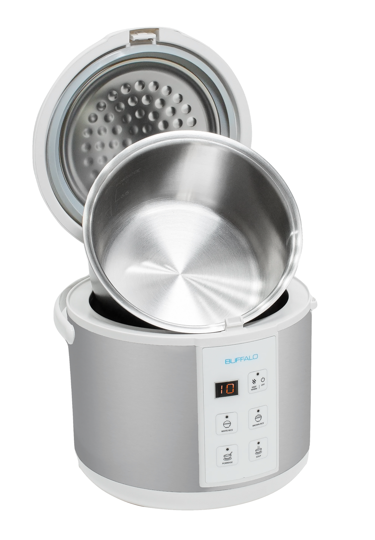 Buffalo enco 2.0 stainless steel rice cooker hotsell