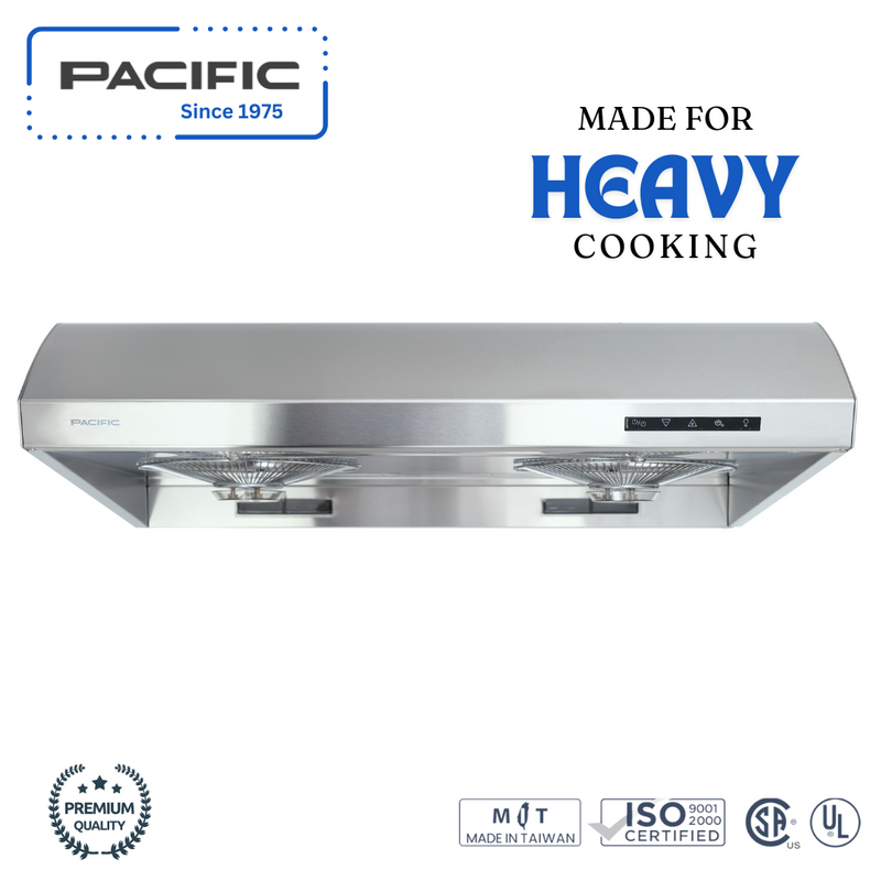 Essential PW 2300HAS CFM 900 Ducted Under Cabinet Range Hood (30")