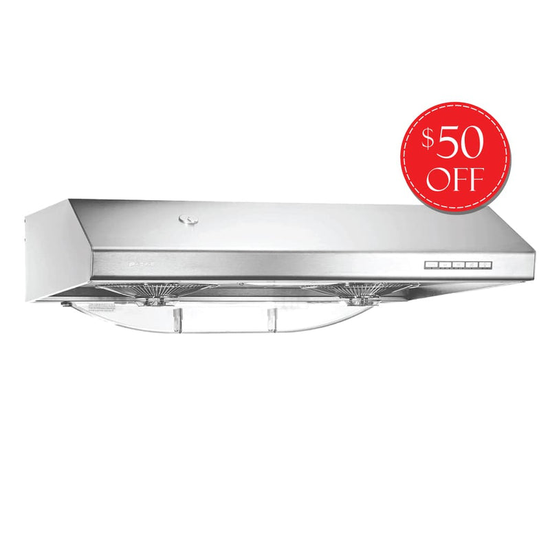 Auto Clean AC 3000BS CFM 900 Ducted Under Cabinet Range Hood (30")