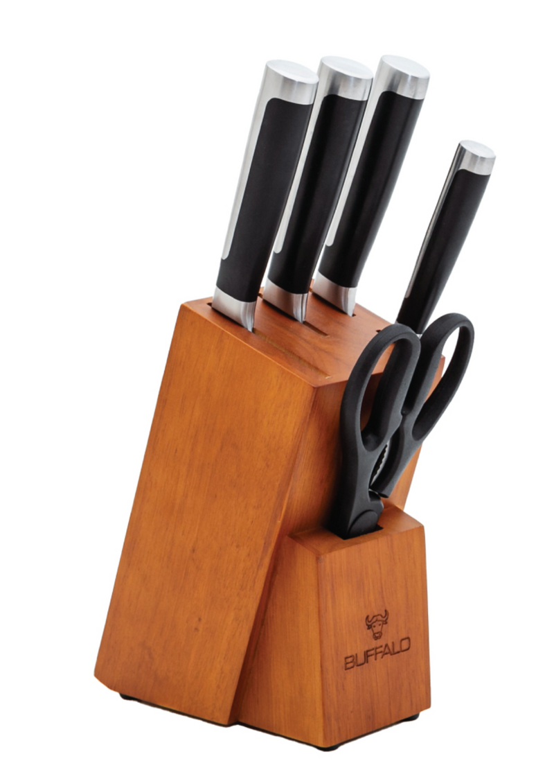 Buffalo 6 PC Knife Block Set (Buffknifeset6)