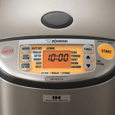Zojirushi Induction Heating System Rice Cooker & Warmer (NP-HCC10/NP-HCC18)