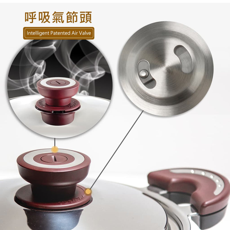 Buffalo Function Series S/S Pot 9.4 Inch (AFU224)