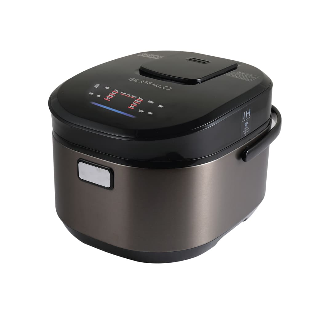 Buffalo Induction Heating IH Patented Clad Inner Pot Smart Rice Cook Pacific Hoods