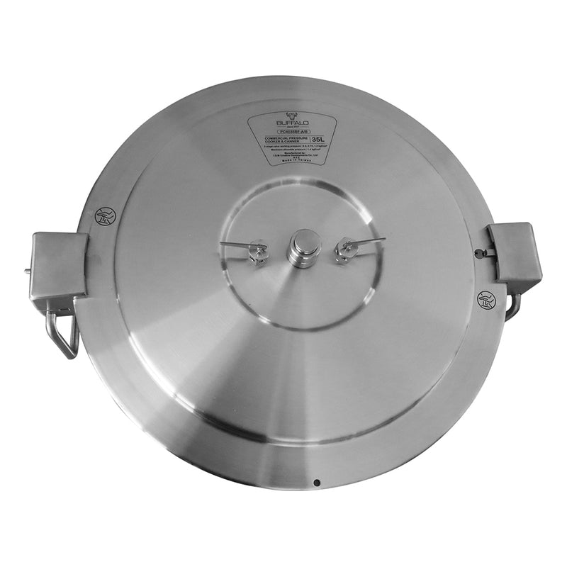 Buffalo 37 Quart Commercial Stainless Steel Pressure Cooker/Canning Po –  FalconRestaurantSupply