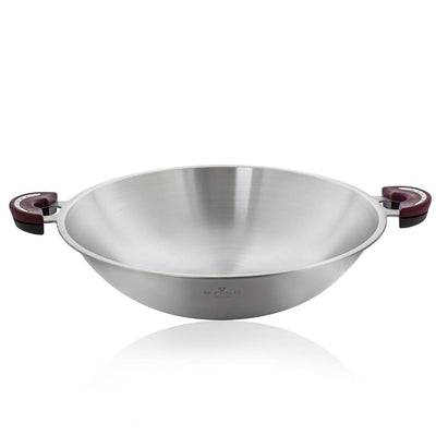 Buffalo Function Series S/S Round Wok 14 Inch (WFU235R)